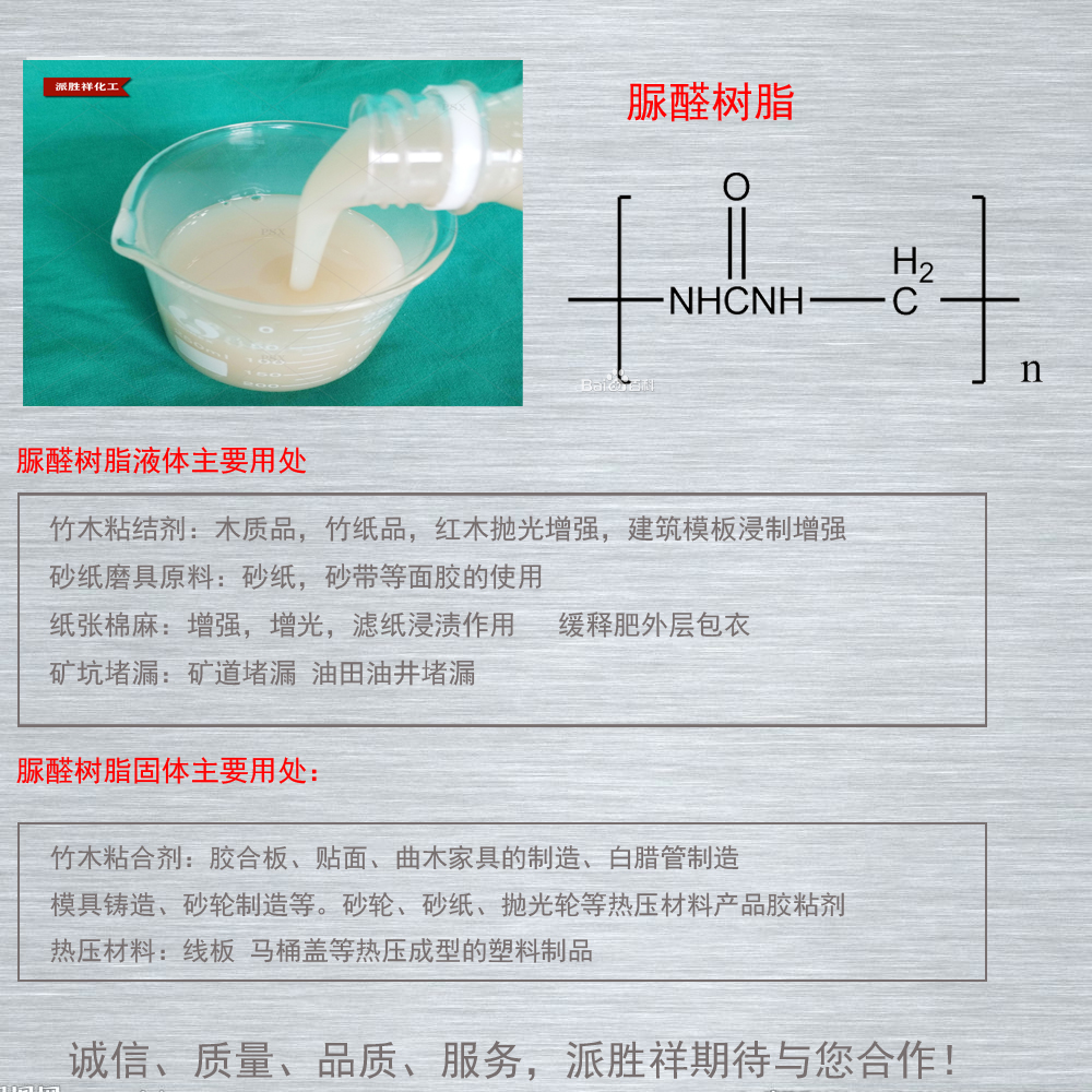 脲醛樹脂和聚丙烯酰胺